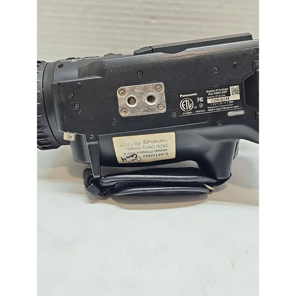 Panasonic‎ AG-HMC40P AVCCAM Professional HD Camcorder (FOR PARTS OR REPAIR)#2
